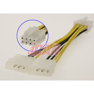 iCAN Internal Power Cable/Cord for P4 XEON ATX Power(Open Box)