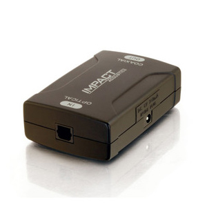 Convertisseur audio numérique optique vers coaxial C2G (40019)(Open Box)