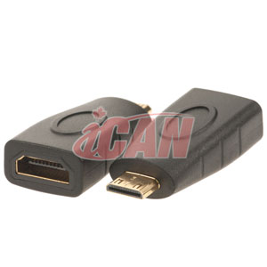 iCAN HDMI to Mini HDMI, Female to Male, Adapter