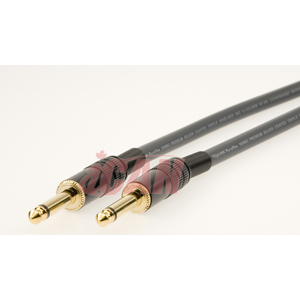 iCAN Mono 1/4 M/M 22AWG ProAudio Silver Wires - 12 ft.