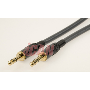iCAN Stereo 1/4 TRS 22AWG ProAudio Silver Wires – 50 ft.