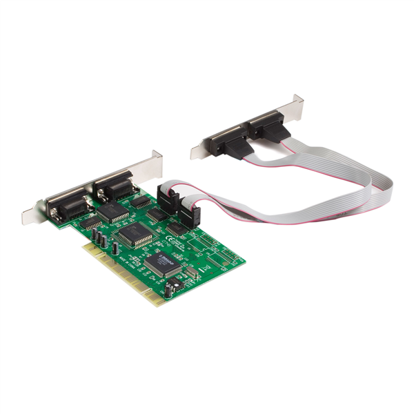 StarTech (PCI4S550N) - Carte adaptateur série PCI avec 4 ports DB-9 RS232 - UART 16550