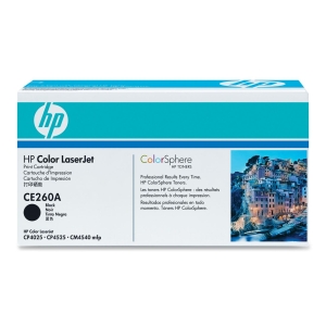 HP (647A) - Cartouche de toner noir pour imprimantes HP (CE260A)