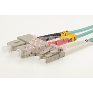 ICAN LC-SC, MULTI-MODE, DUPLEX  10G 50/125 - 15m OM3