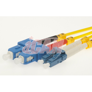 ICAN (FP5-SD-LCSC-007) LC/SC, SINGLEMODE,DUPLEX 9Mic - 7m(Open Box)
