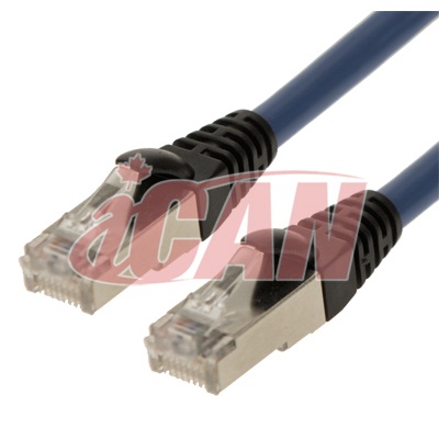 iCAN Premium 10Gigabit Computer Cable - 3ft, Dark Blue