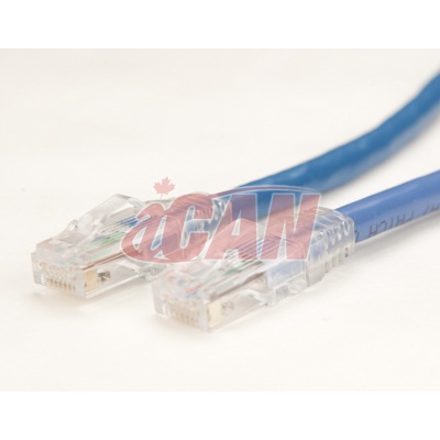 iCAN Premium 10Gigabit Computer Cable - UTP UNSHIELDED  CAT6A FT4 High Speed Network Patch Cord - 100 ft.  (Dark Blue) (C6AUNB-