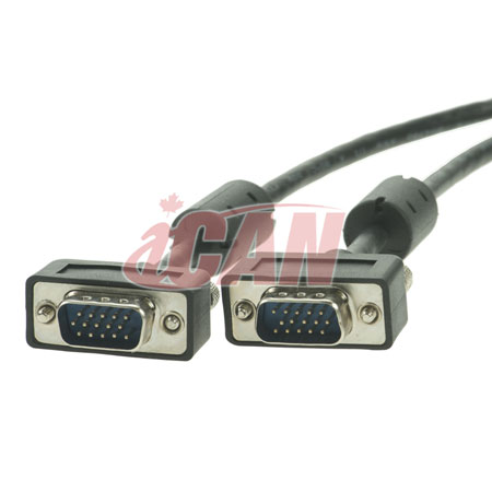 Câble vidéo externe iCAN PC, Super VGA HD15 M/M - 6 pieds