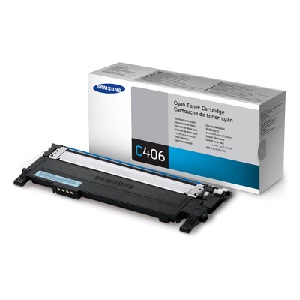 SAMSUNG 406S Cyan Toner Cartridge | 1000 Pages Yield