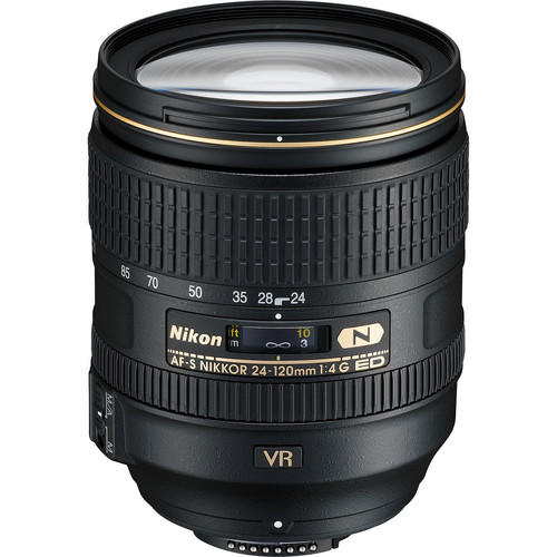 Nikon AF-S NIKKOR 24-120mm f/4G ED VR Zoom Lens