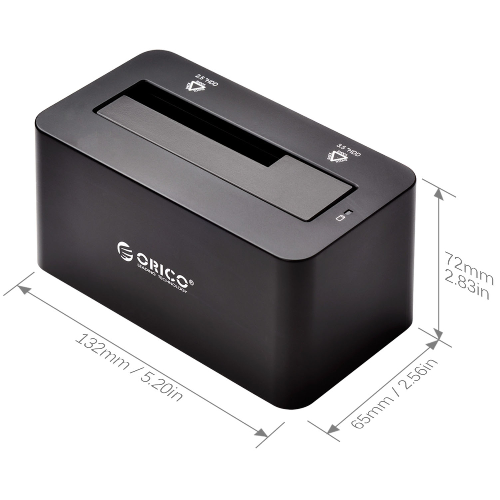 ORICO (6619US3) - Station d'accueil USB 3.0 pour HDD/SSD 2,5 po/3,5 po
