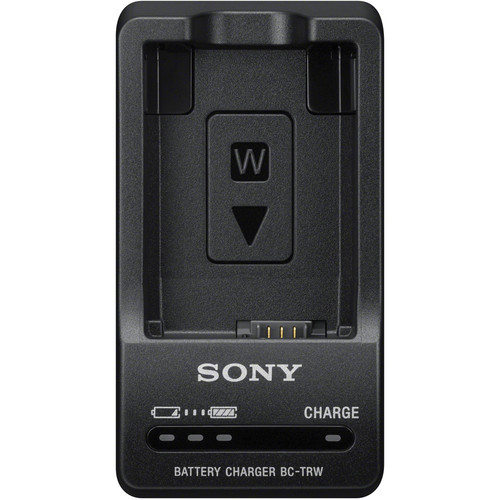 Sony (BC-TRW / série W) - Chargeur de batterie - Noir