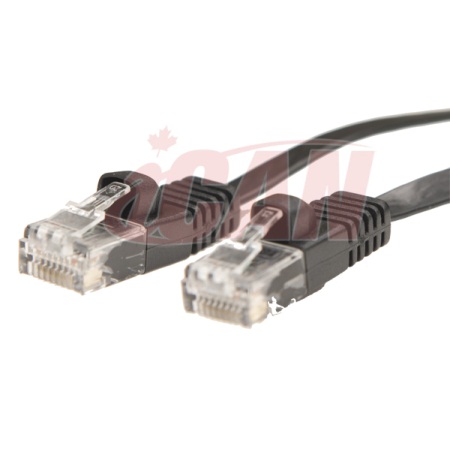 iCAN Networking LAN Flat Cable Gold-plated Conductors - 10ft