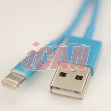 iCAN (AP LTN8P8-4BL) - Câble de chargement / synchronisation Lightning mâle vers USB mâle spécialement conçu pour iPhone 6, ...