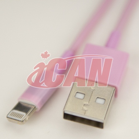 iCAN (AP LTN8P8-4PK) - Câble de chargement / synchronisation Lightning mâle vers USB mâle spécialement conçu pour iPhone 6, ...