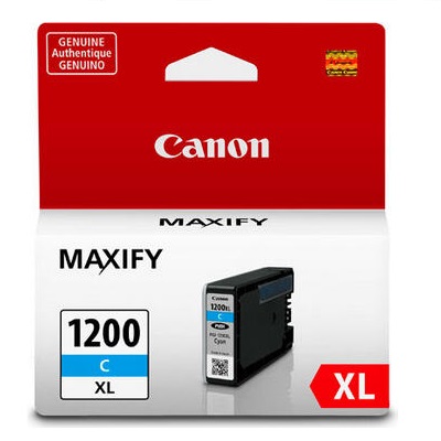 Réservoir d'encre pigmentée cyan CANON PGI-1200 XL (9196B001)