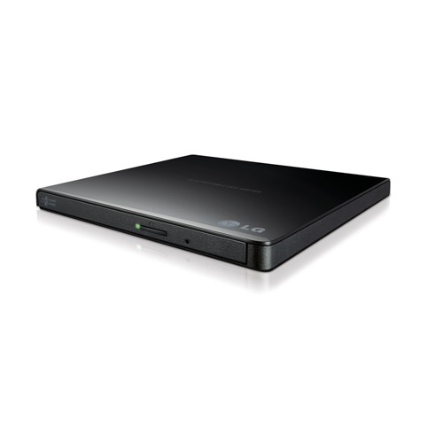 LG Storage GP65NB60 External Slim DVDRW, 8X DVD, 24X CD, Retail