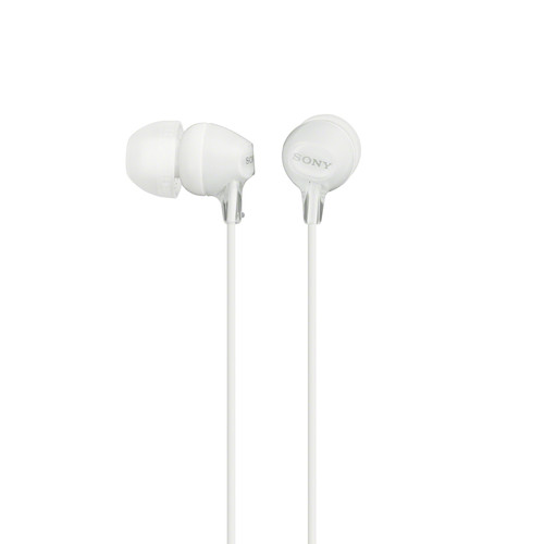 SONY MDR-EX15LP Écouteurs intra-auriculaires, blanc