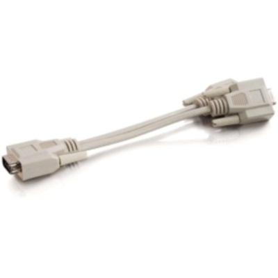 Câble en Y C2G One HD15 VGA mâle vers deux femelles HD15 VGA de 6 pouces (25246)