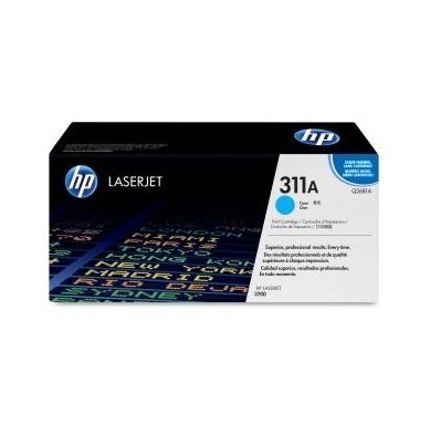 artouche de toner LaserJet original cyan HP 311A (Q2681A) - Laser