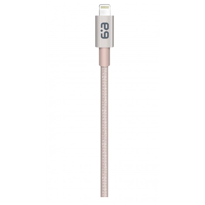 PUREGEAR 61065PG Câble de charge/synchronisation métallique Lightning 9 po Or