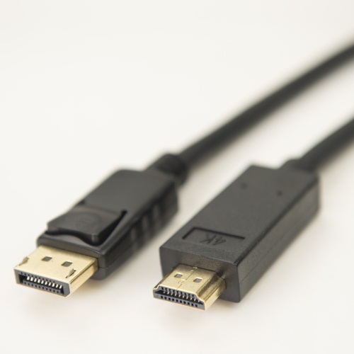 iCAN Premium 28AWG DisplayPort 1.2 - HDMI 2.0 Ultra HDMI Cable, 6 ft.