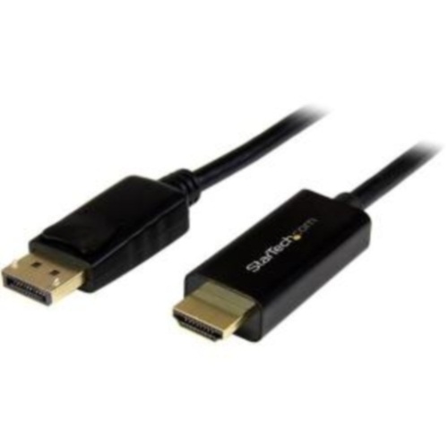 StarTech (DP2HDMM2MB) - Câble convertisseur DisplayPort vers HDMI - 6 pi (2 m)