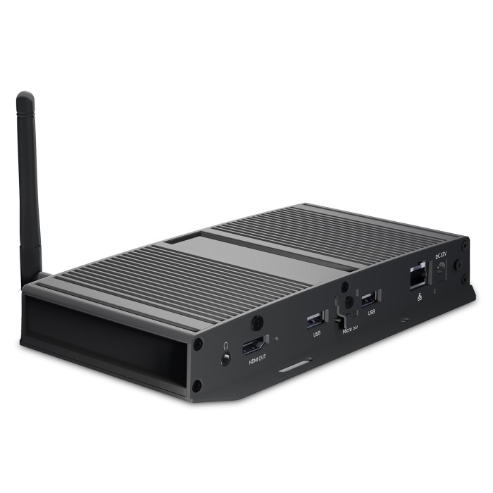 VIEWSONIC 4K UHD NETWORK MEDIA PLAYER, ANDROID 12, GIGABIT LAN, POE,