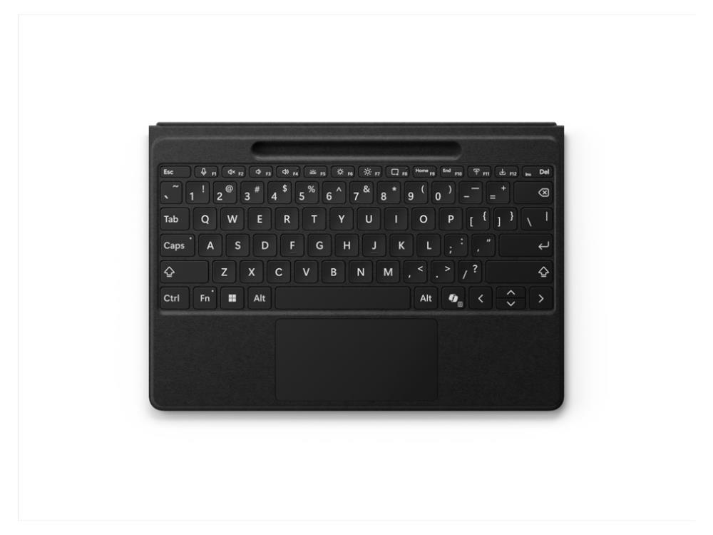MICROSOFT Clavier flexible Surface Pro 13 pouces, noir et blanc.