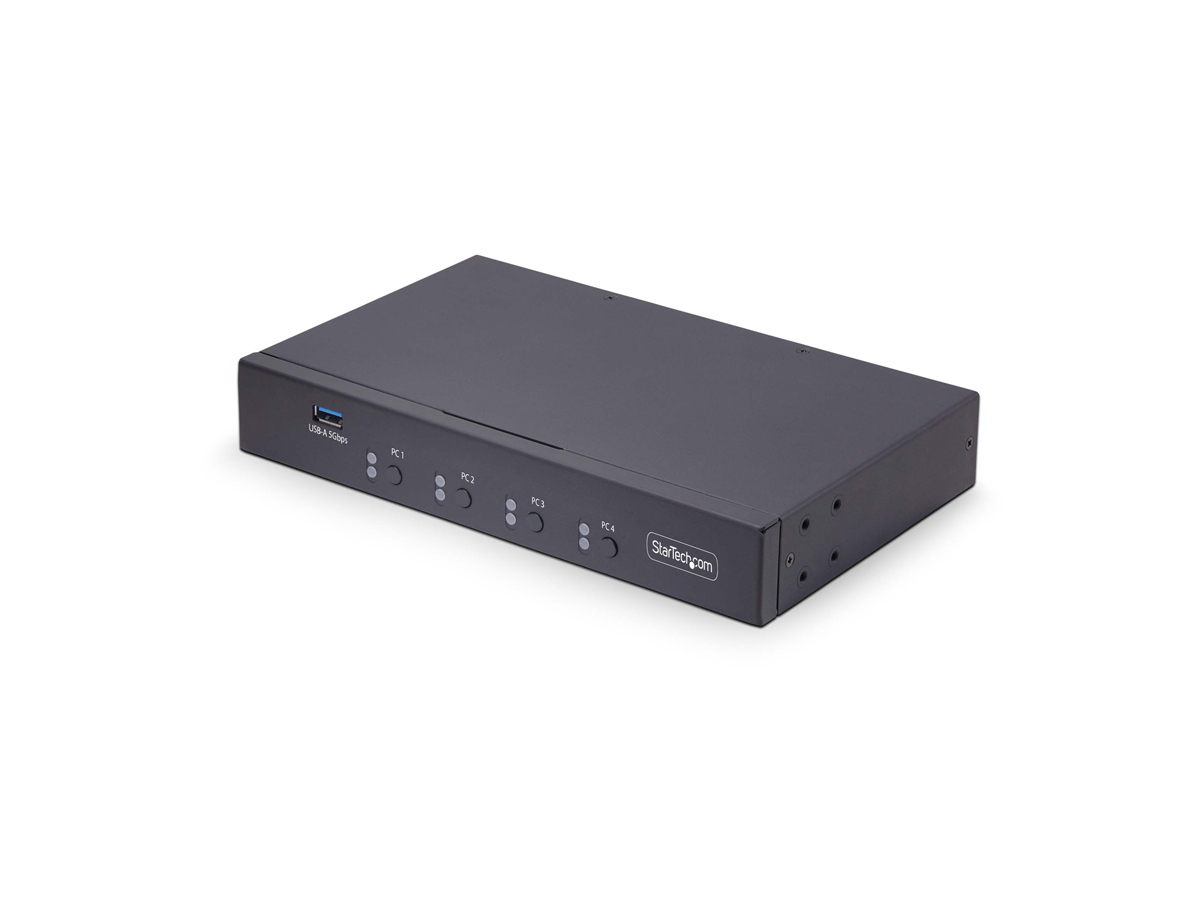 STARTECH 4 Ports USB 3.2 Gen 1 (5Gbps) KVM Switch