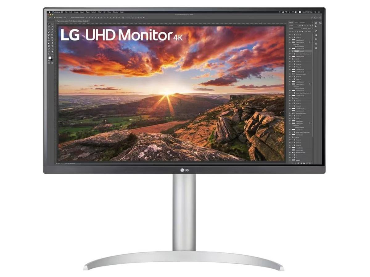 LG 27IN 27UP850K-W UHD (3840 X 2160) MONITOR, USB TYPE C, BLACK