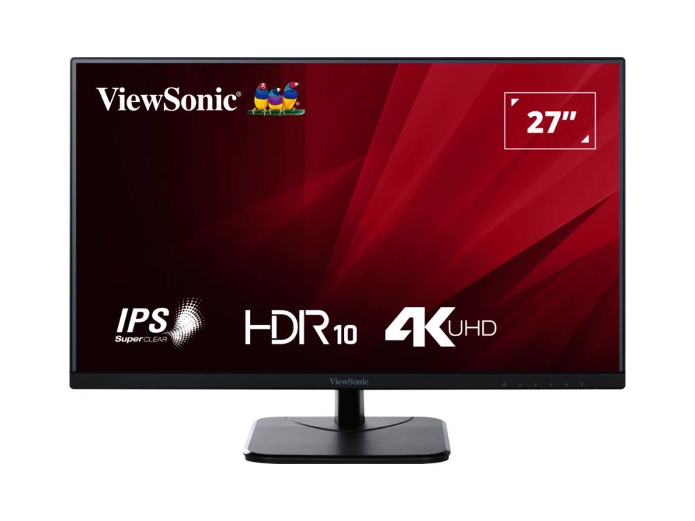 VIEWSONIC 27INCH 4K IPS MONITOR WITH HDMI, DISPLAYPORT