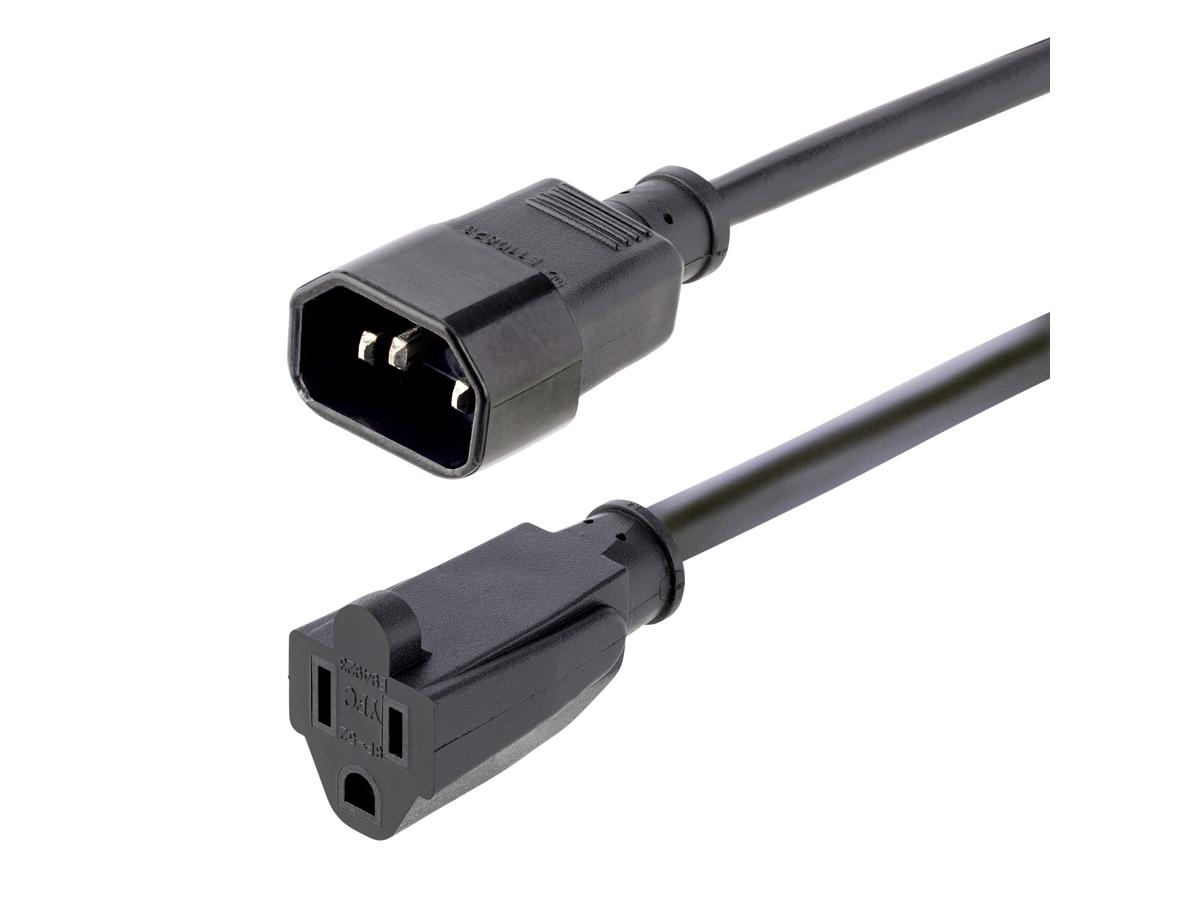 Power IEC 60320 C14 Black