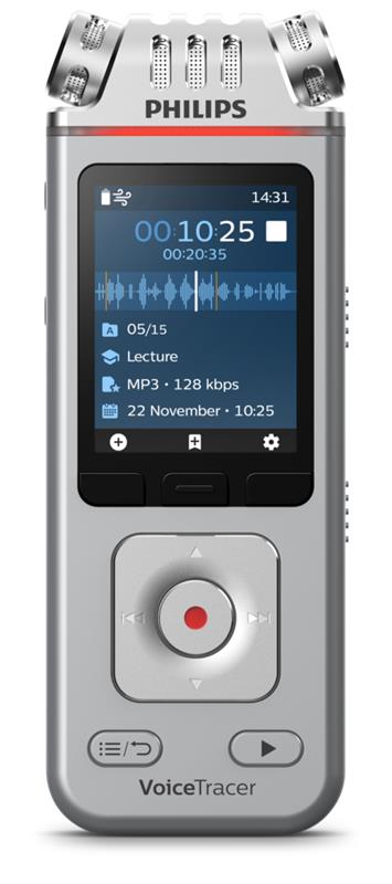 PHILIPS 8 GB 2147 h (MP3, 8 kbps), 536 h (MP3, 32 kbps), 268 h
