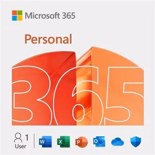 MICROSOFT 365 Personal Electronic 1 Subscription License 1 Year