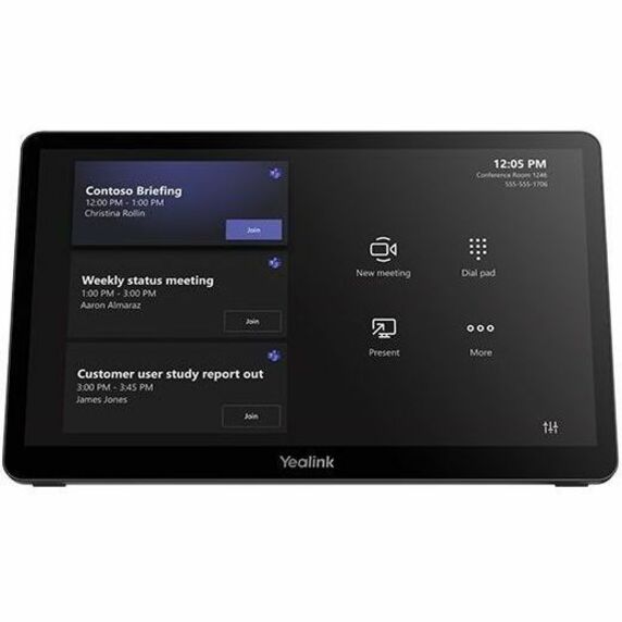 Console tactile Yealink pour MVC - (MTOUCH PLUS)