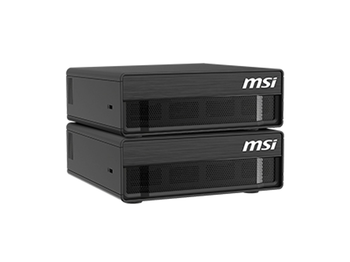 MSI EdgeXpert 01SKUS Supercalculateur IA PC de bureau x 2, nVidia GB10 Grac