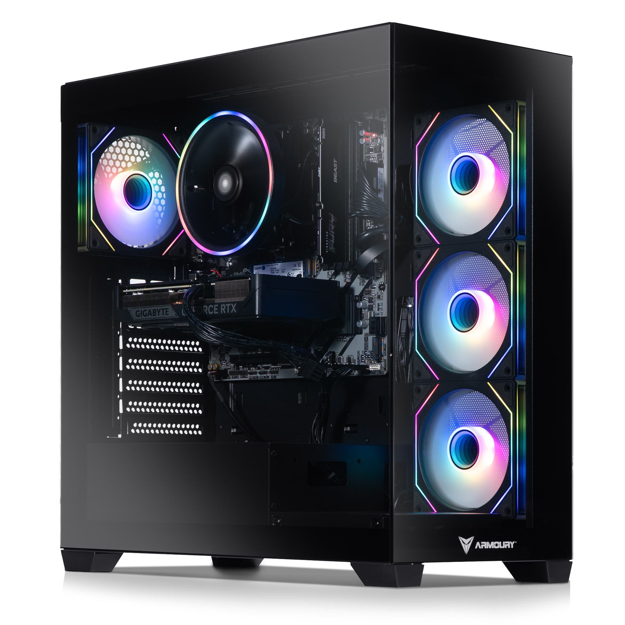 ARMOURY AMD Ryzen 7 8700F GeForce RTX 5060 16GB RAM 1TB SSD W11H
