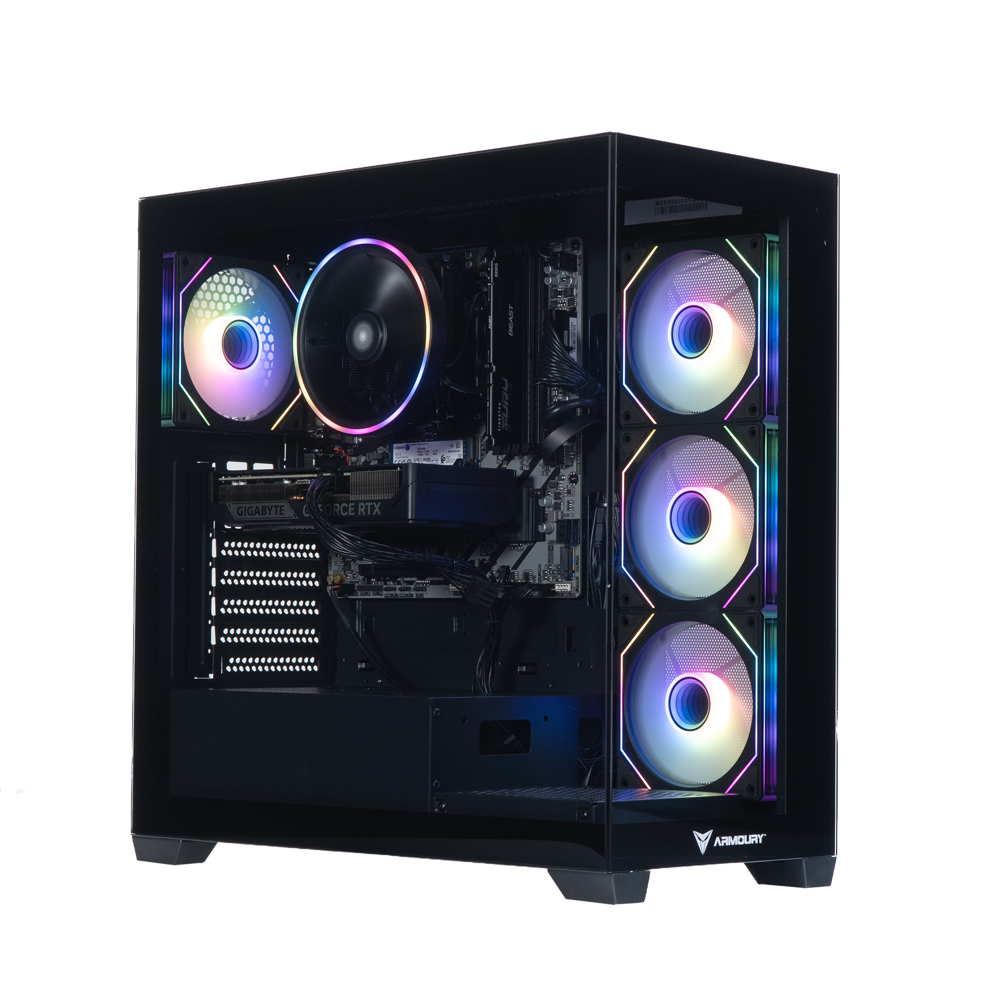 ARMOURY AMD Ryzen 7 8700F GeForce RTX 5060 Ti 32GB RAM 2TB SSD W11H