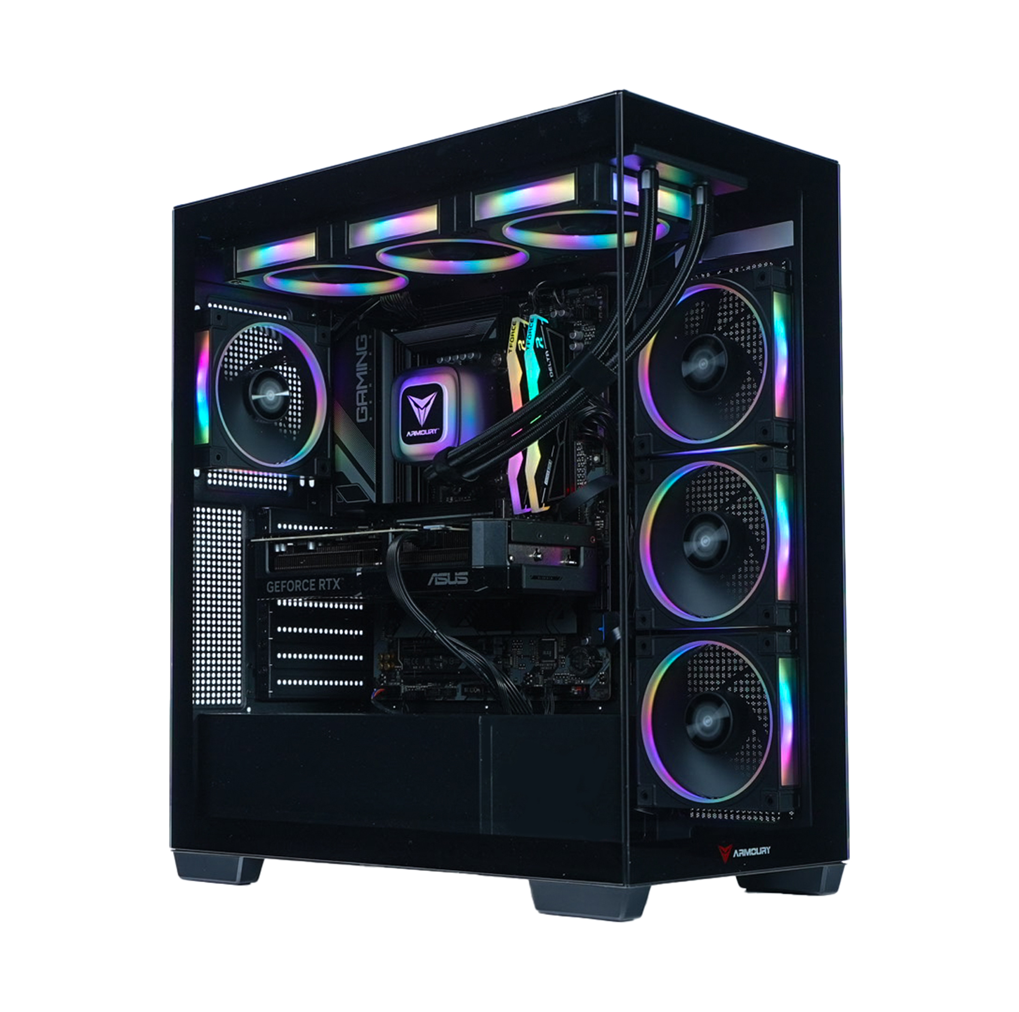 ARMOURY AMD Ryzen 7 7800X3D GeForce RTX 5070 32GB RAM 2TB SSD W11P