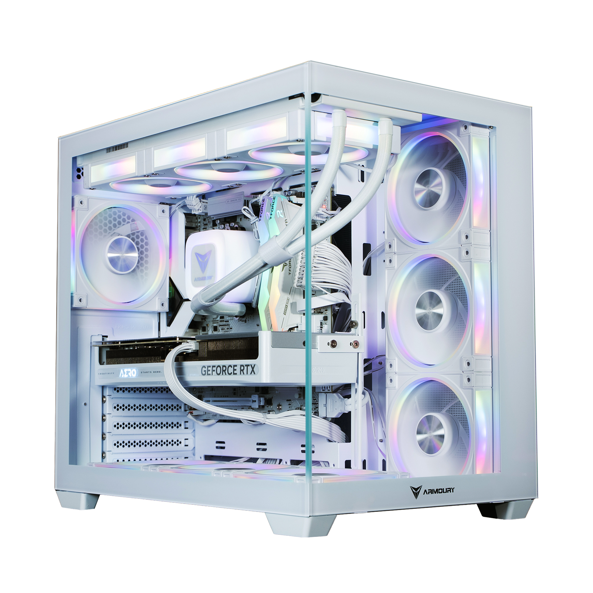 ARMOURY AMD Ryzen 7 9800X3D GeForce RTX 5080 32GB RAM 2TB SSD W11P