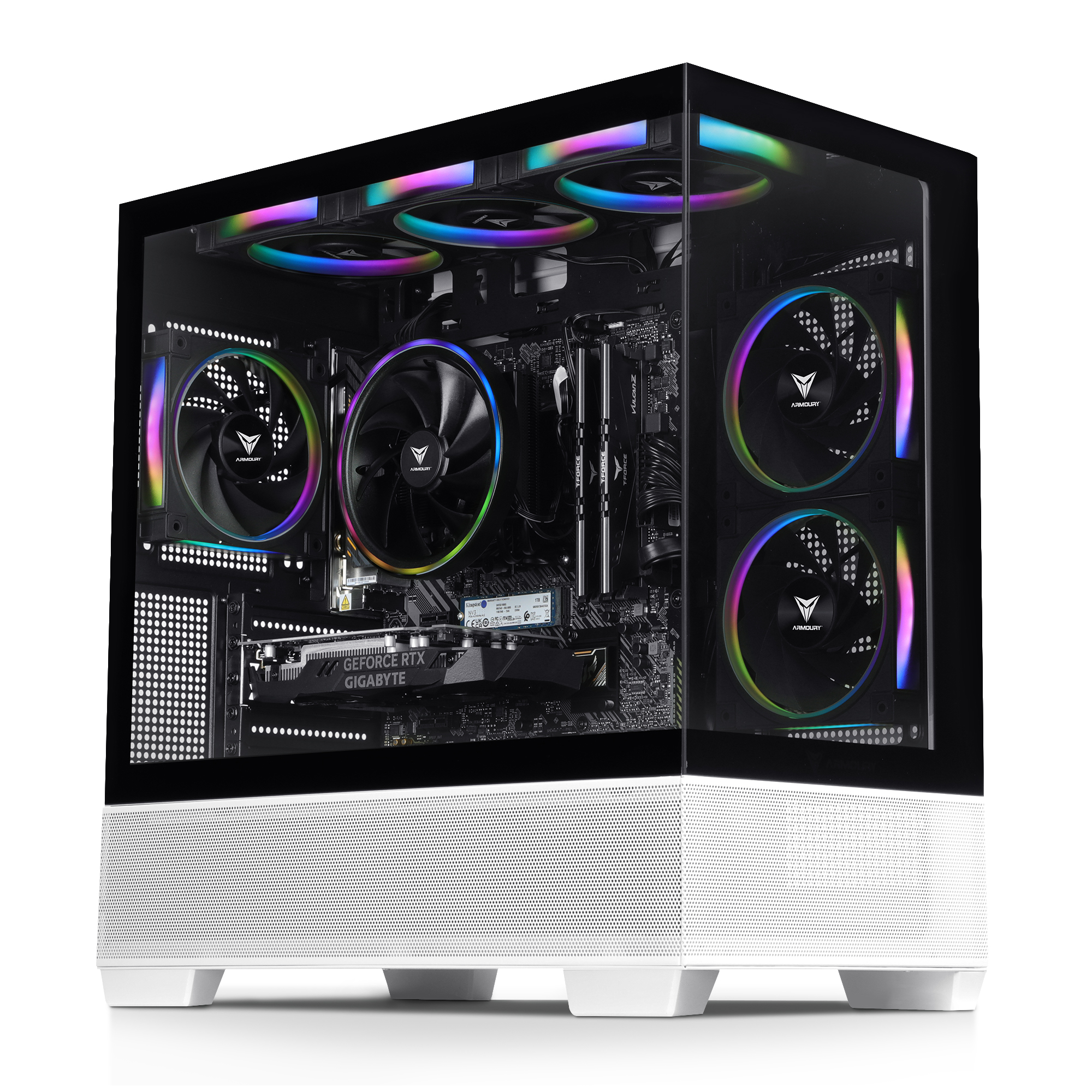 ARMOURY AMD Ryzen 7 5700 GeForce RTX 3050 16 Go RAM 1 To SSD W11H