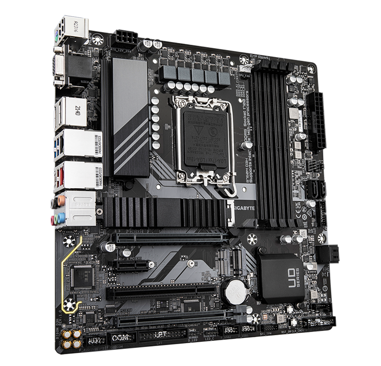 (Boîte ouverte) Carte mère GIGABYTE B760M D3H LGA 1700 Intel B760 M-ATX avec DDR5