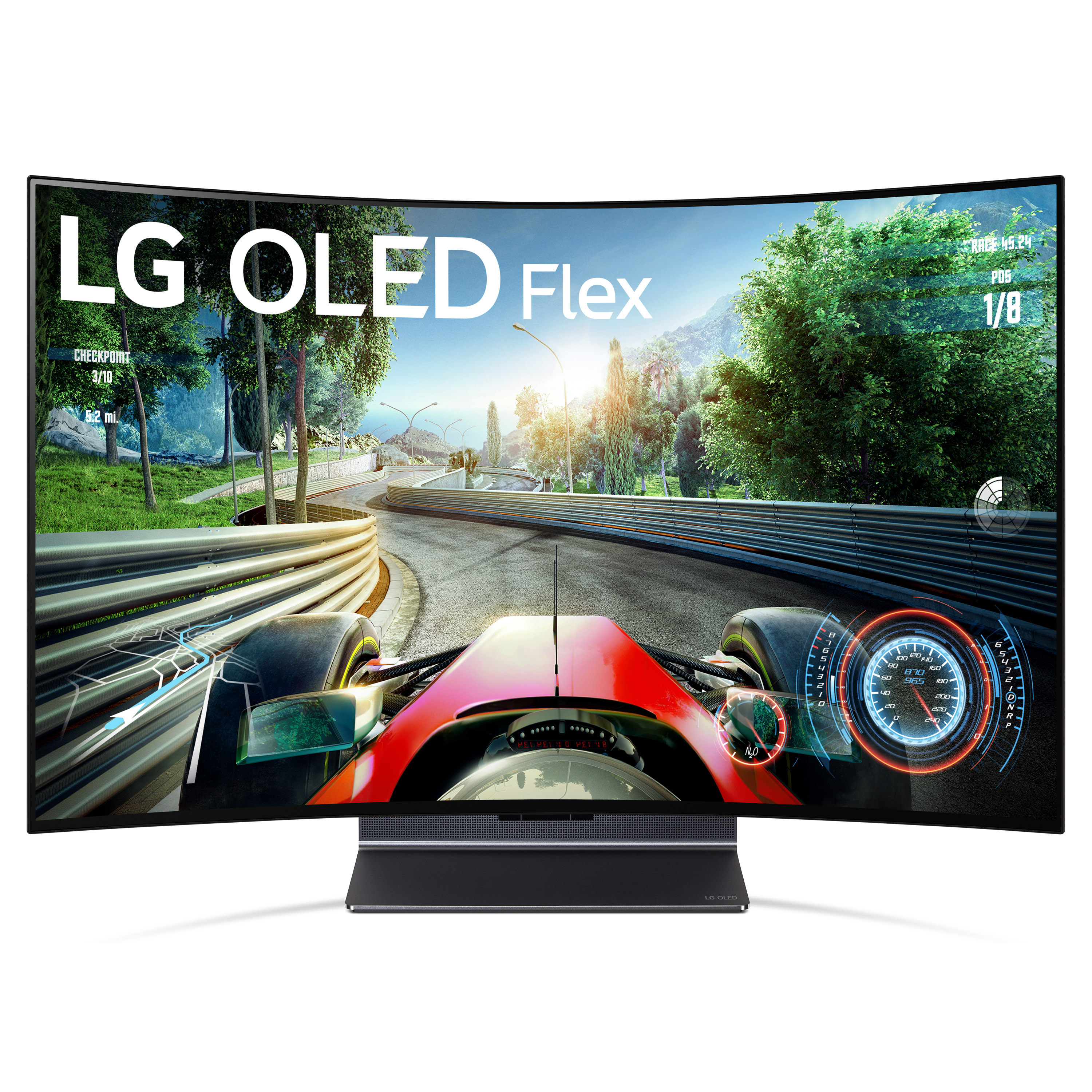 LG FLEX Téléviseur intelligent 42" OLED pour le jeu - 42LX3QPUA