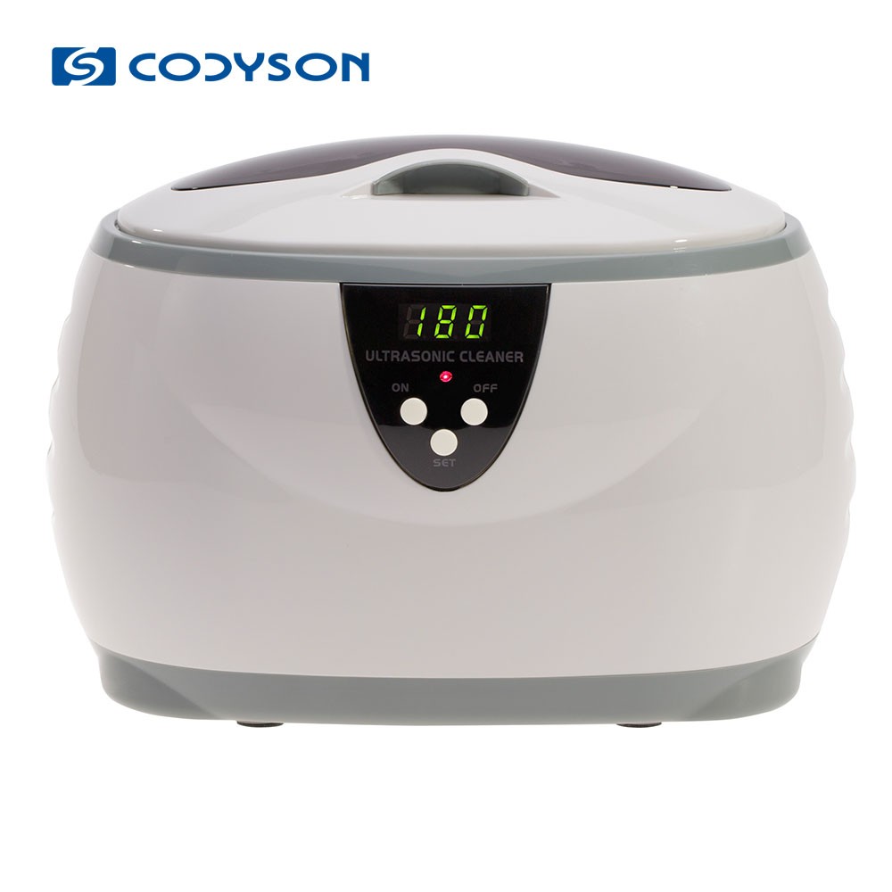 CODYSON 600ML Ultrasonic Cleaner White CD-3800A