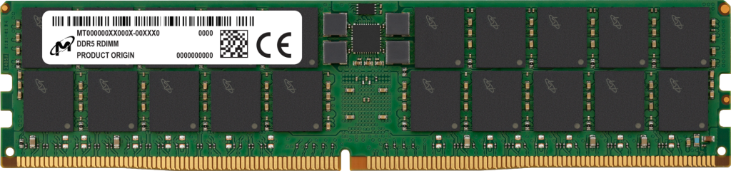 Crucial 64GB (1x64GB) DDR5 5600MHz CL46 RDIMM