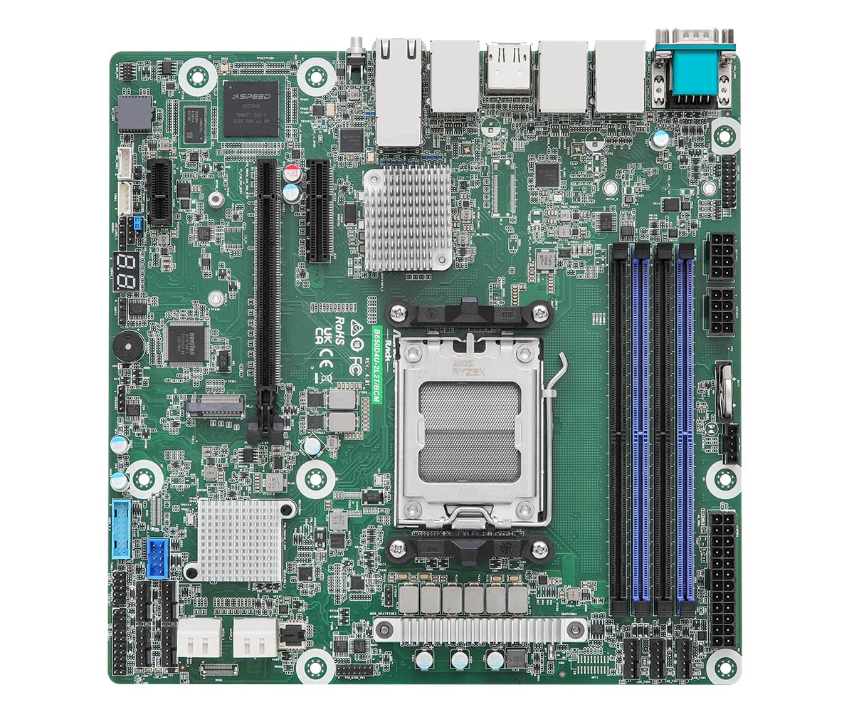 Carte mère ASRock SV MB B650D4U-2L2T BCM B650E AM5 Max 128 Go DDR5 Micro ATX (vente au détail)