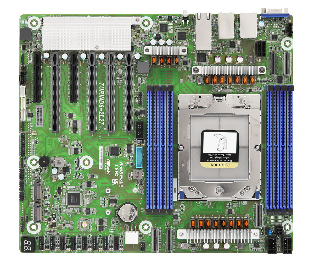 ASROCK TURIND8-2L2T Single Socket SP5 (LGA 6096)