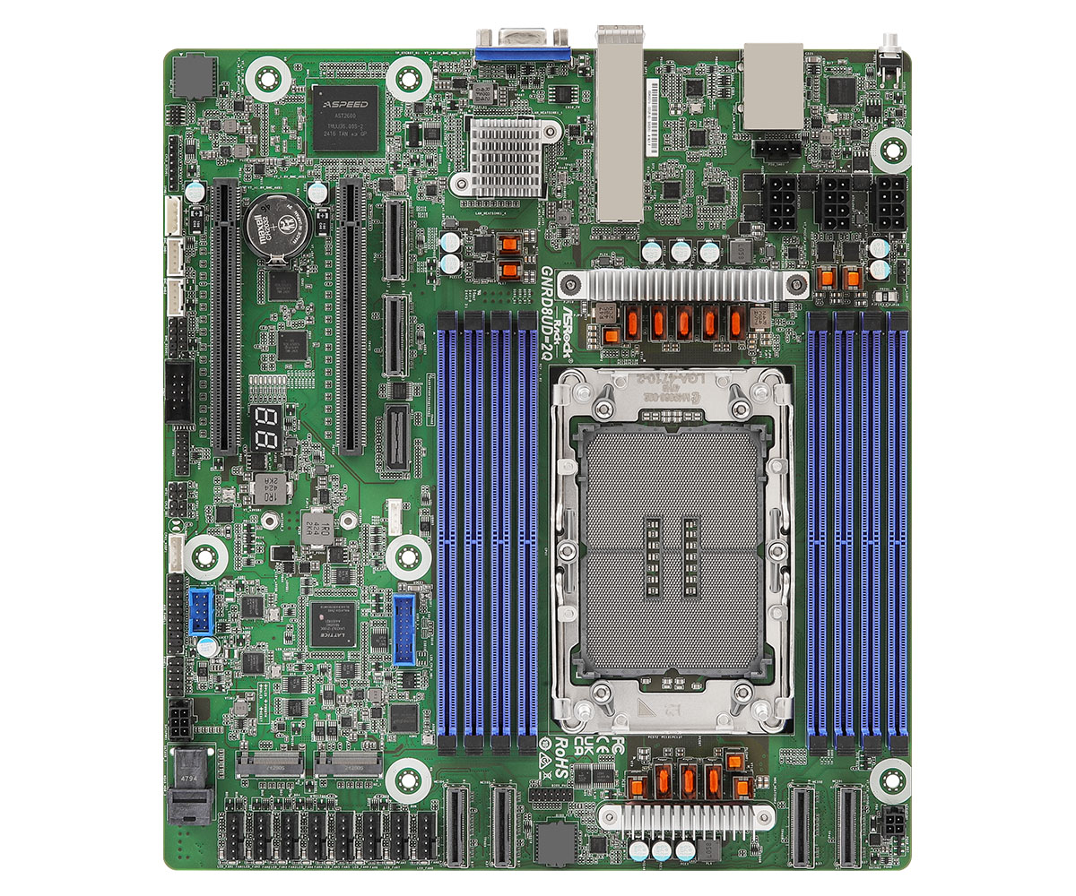 ASROCK GNRD8UD-2Q 1 Socket E2 (LGA 4710)