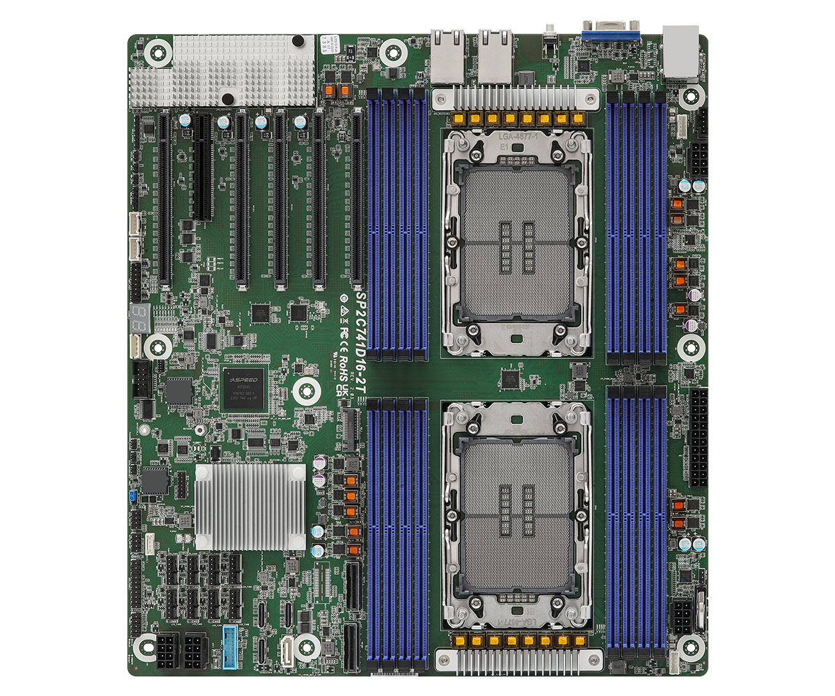 ASROCK SP2C741D16-2T 1+1 Socket E (LGA 4677)